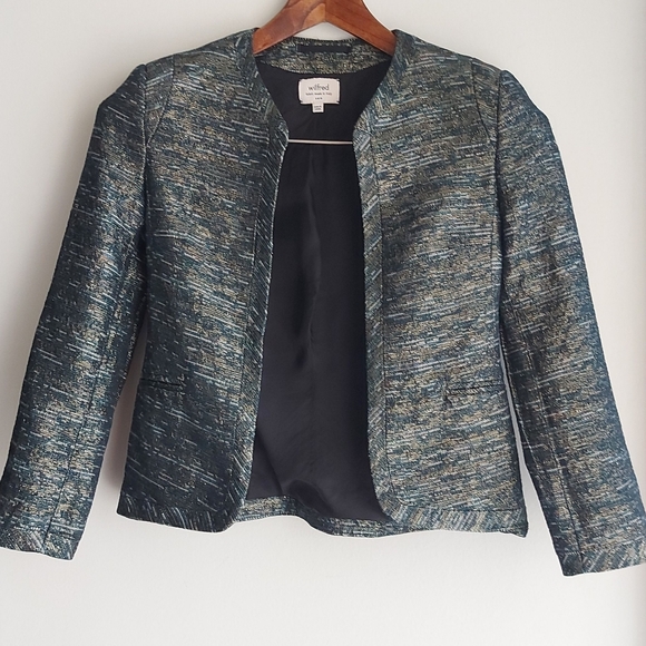 Aritzia Wilfred Pirouette Jacket Blazer 0 - Picture 3 of 7